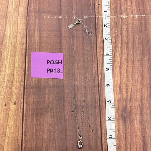 COACH SILVER NECKLACE PR13 - Picture 3 of 3